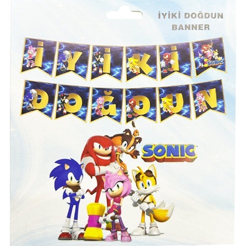 Sonic İyiki Doğdun Banner 