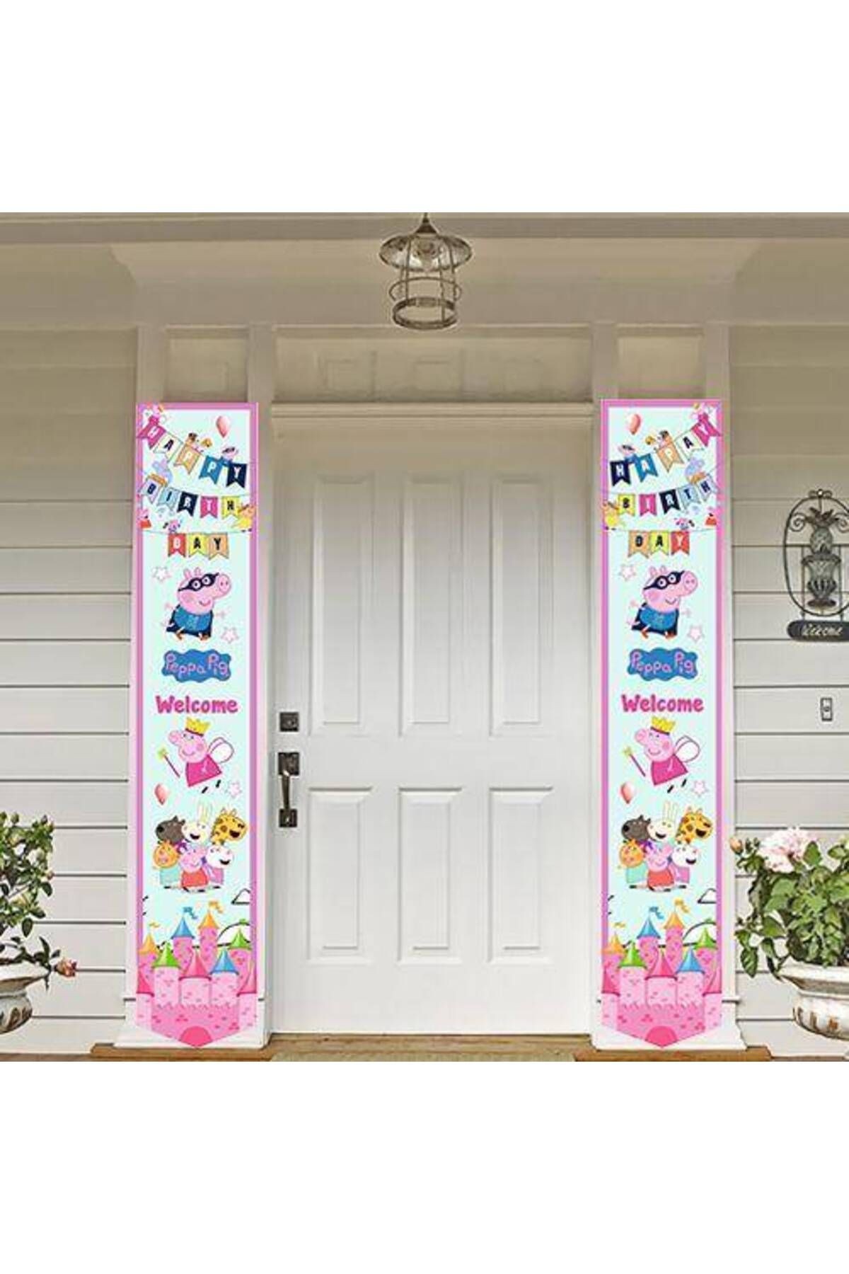 Peppa Pig Kapı Afişi 160*30 cm