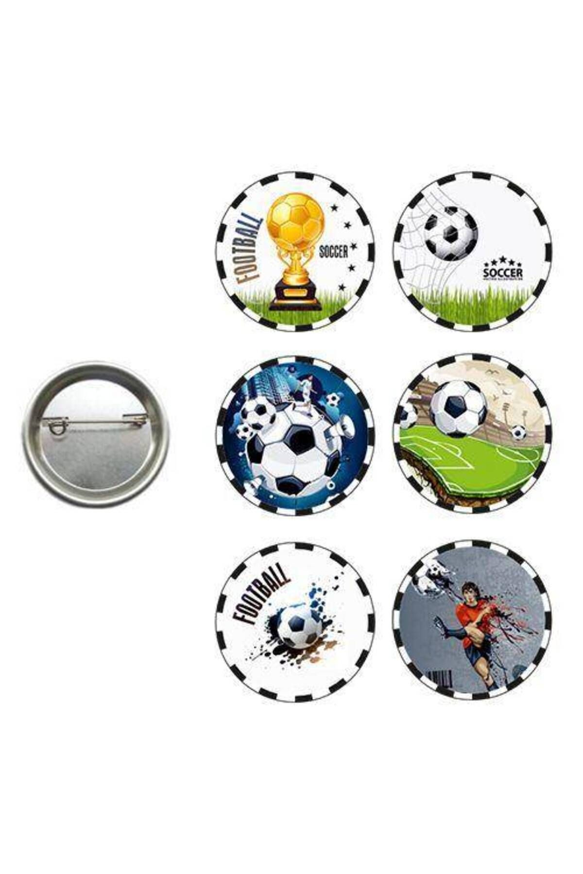 Futbol Rozeti 6 Adet