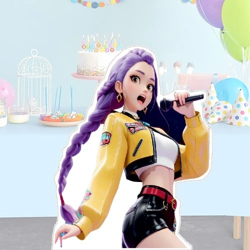 K-POP Rumi Ayaklı Pano