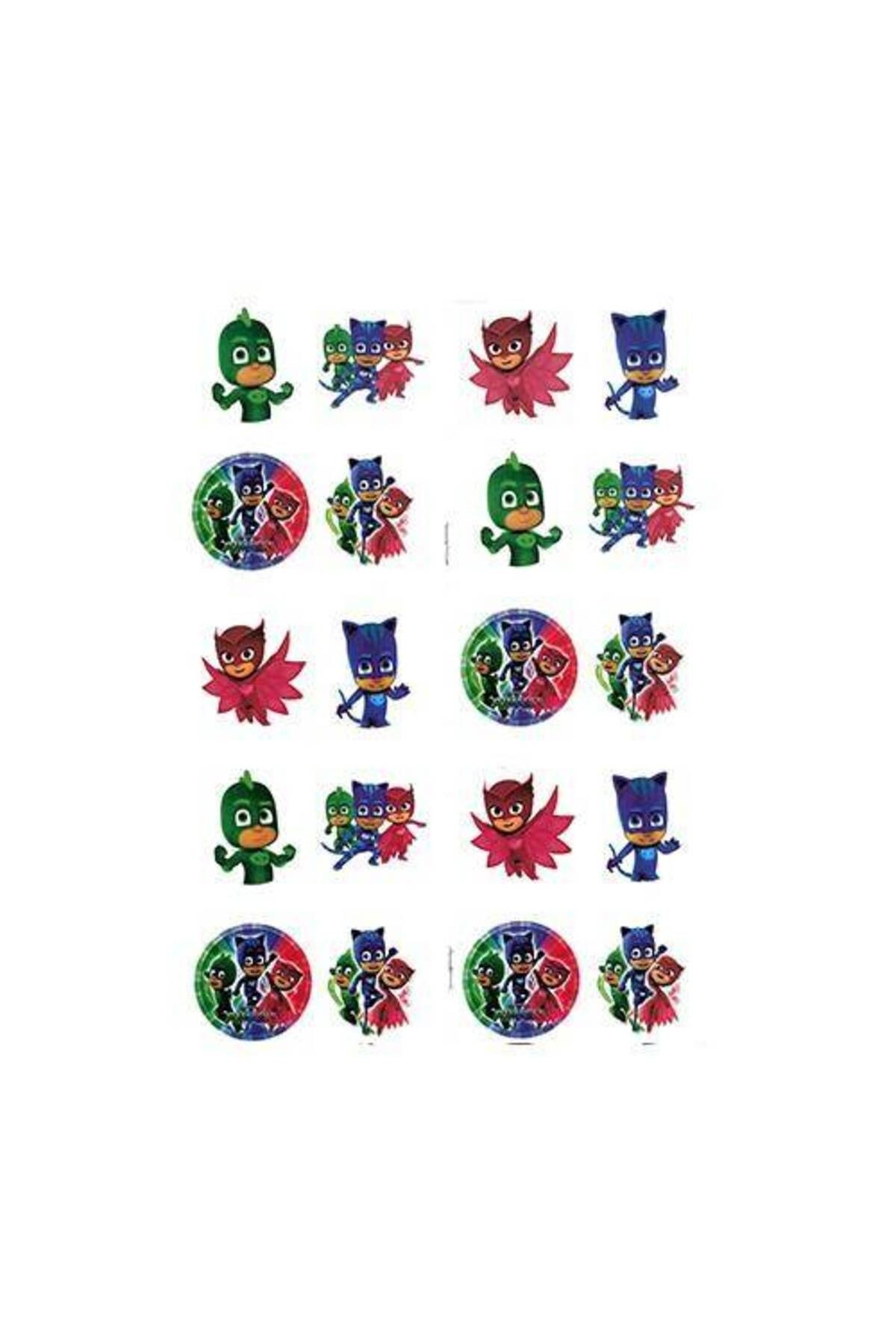 Stickerlı Pijamaskeliler Boyama Kitabı (16 SAYFA)