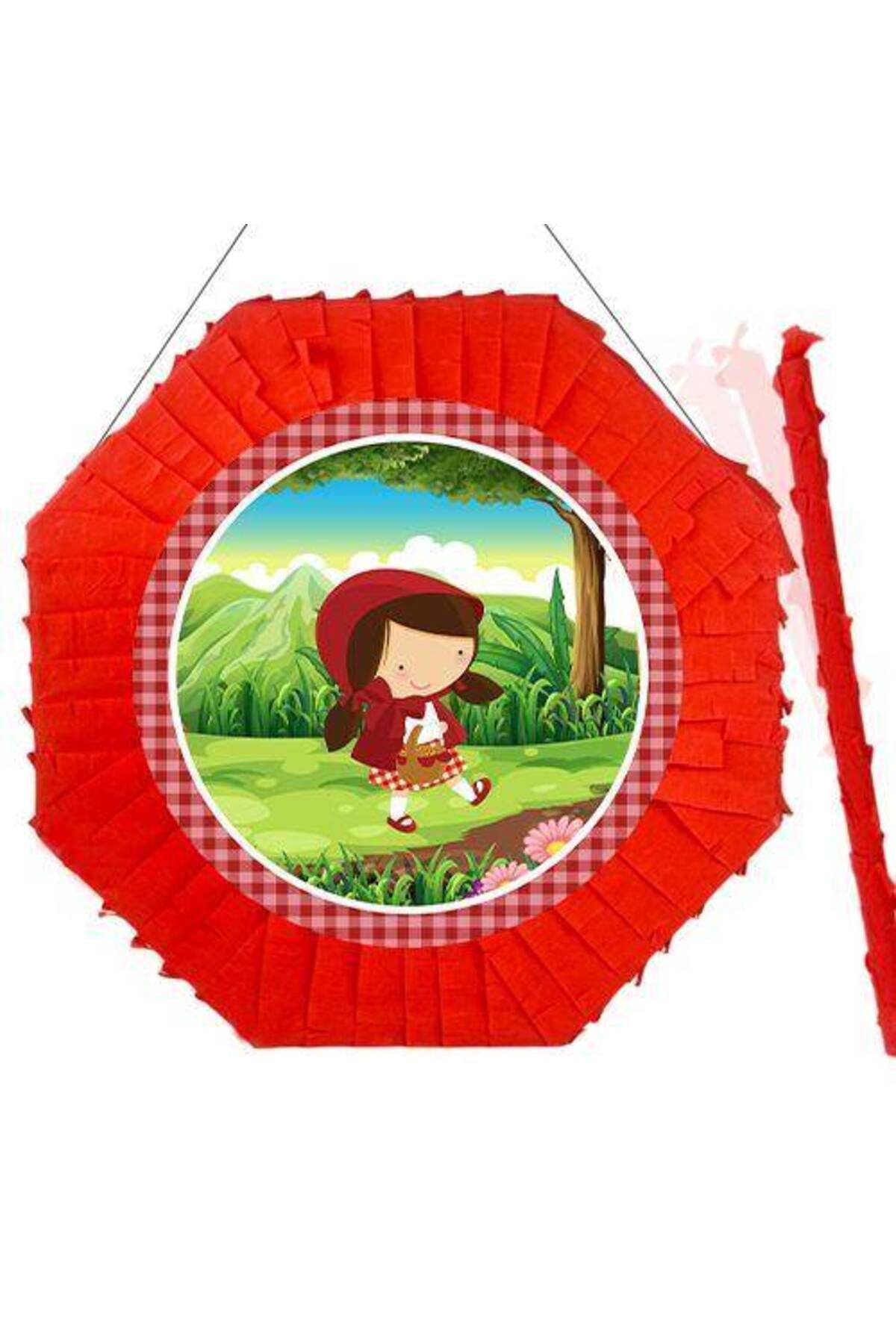 Pinyata Kırmızı Başlıklı Kız 42 Cm Sopası