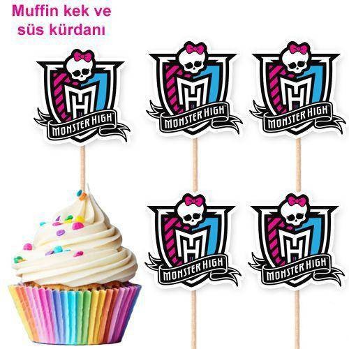 Monster High 10'lu Şekilli Kürdan