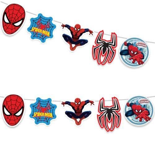 Spiderman Dekoratif Banner 180x18 cm