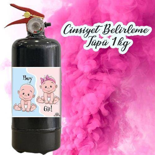Cinsiyet Belirleme Tüpü Pembe 1 kg