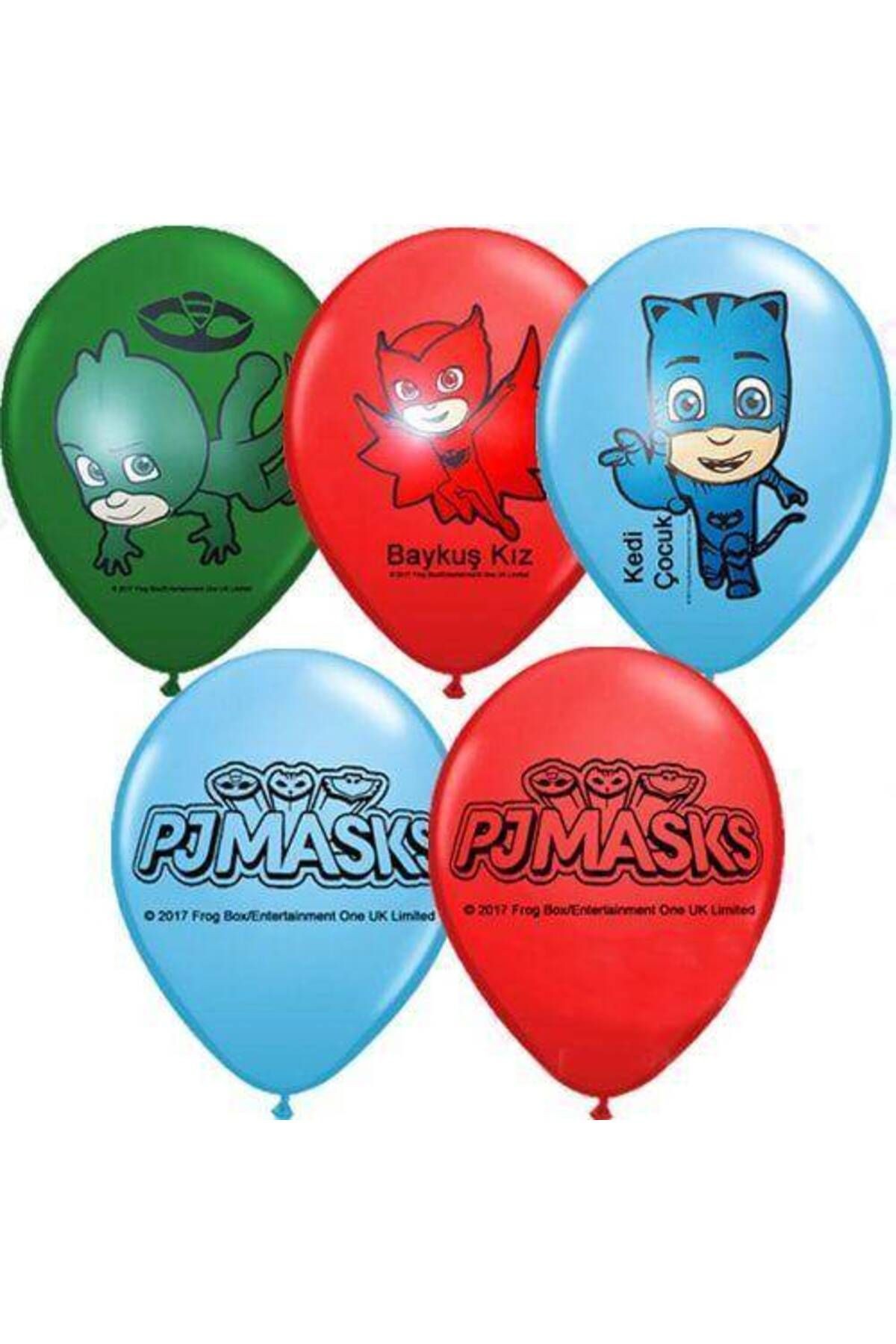 Pijamaskeliler Balon 10 Adet