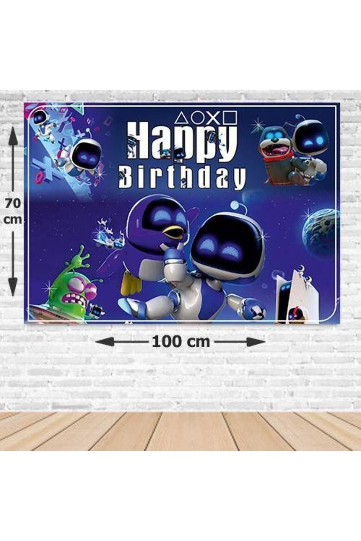 Astrobot Doğum Günü Afişi 70*100 cm