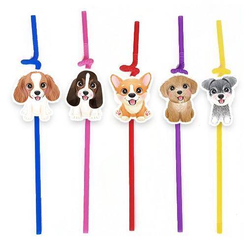 Sevimli Köpekler Little Dog 10'lu Artistik Pipet