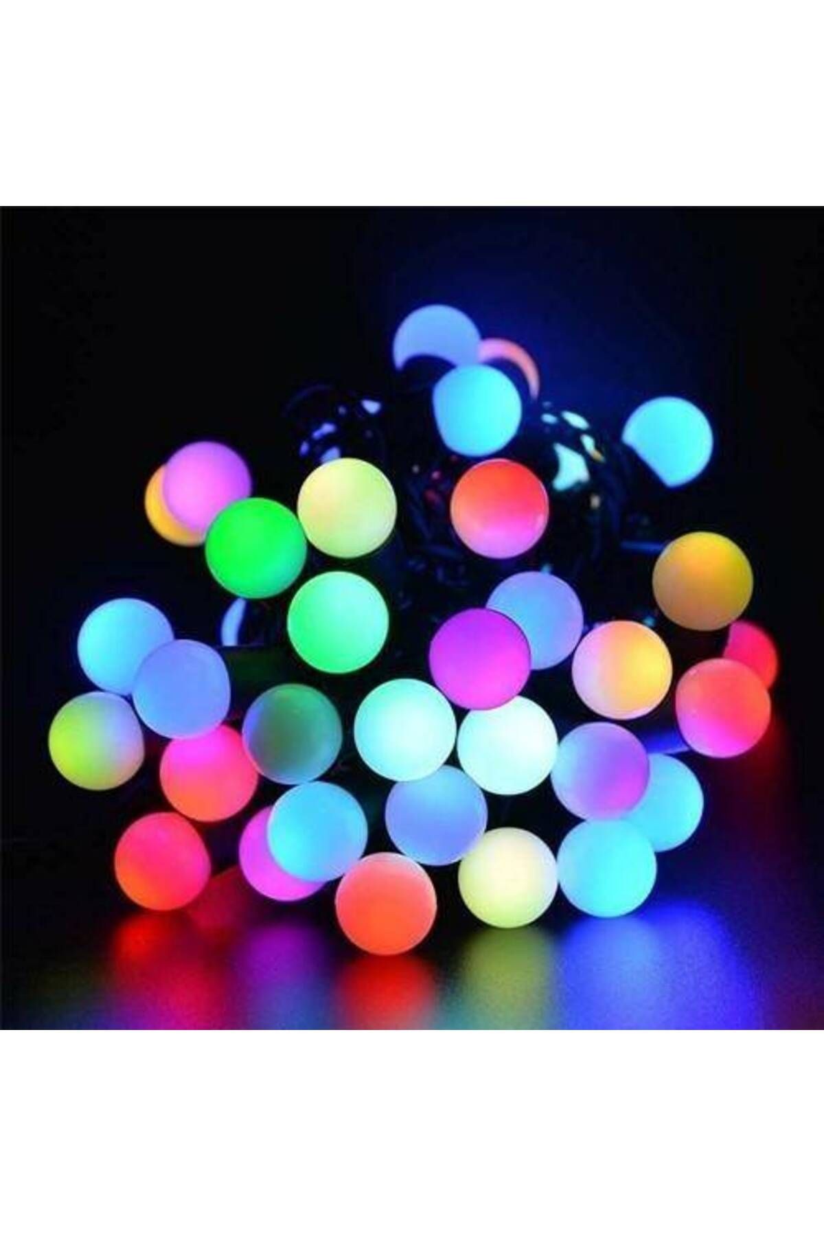 5 Metre Top Led Işık Eklemeli Fişli Karışık Renk