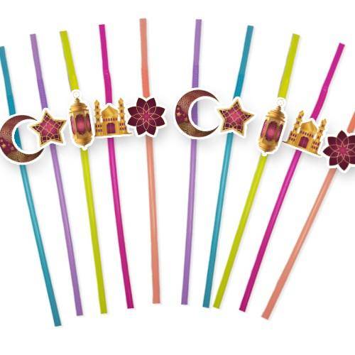 Ramazan Figürlü 10'lu Artistik Pipet