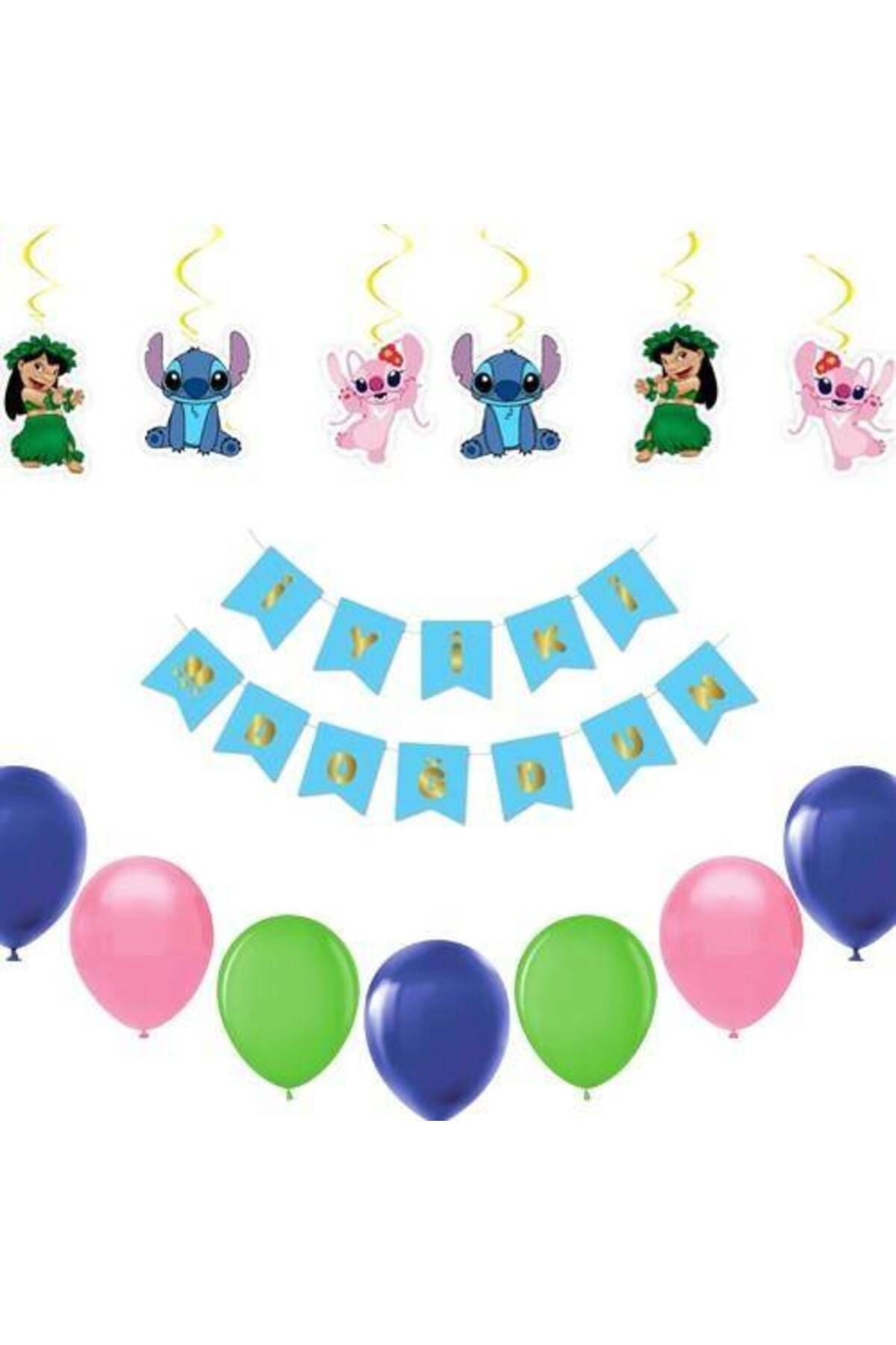 Lilo ve Stiç Parti Malzemeleri Seti Ekonomik