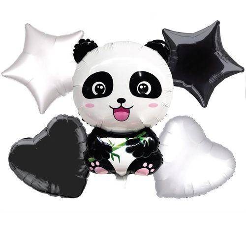 Panda Folyo Balon Set 5'li