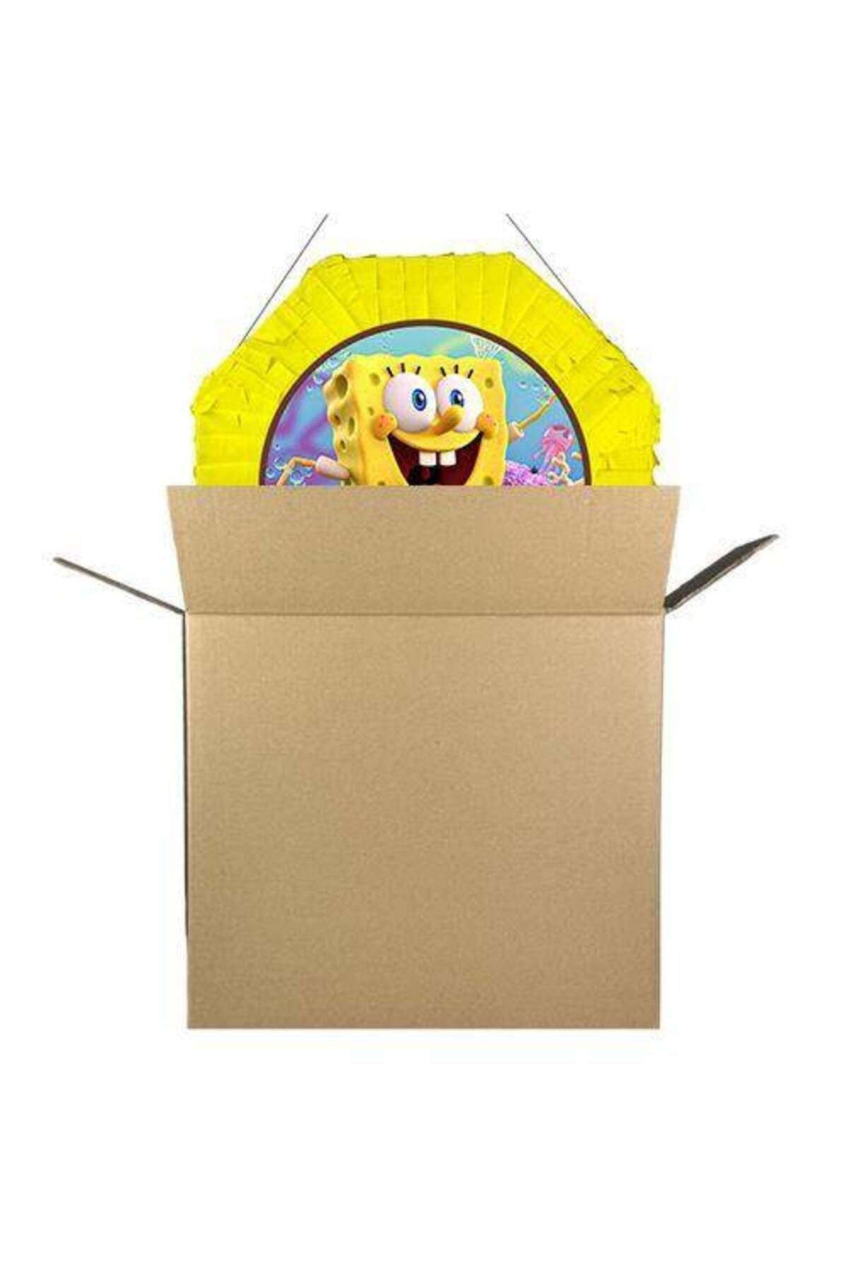 Sünger Bob Pinyata 42 Cm + Sopası