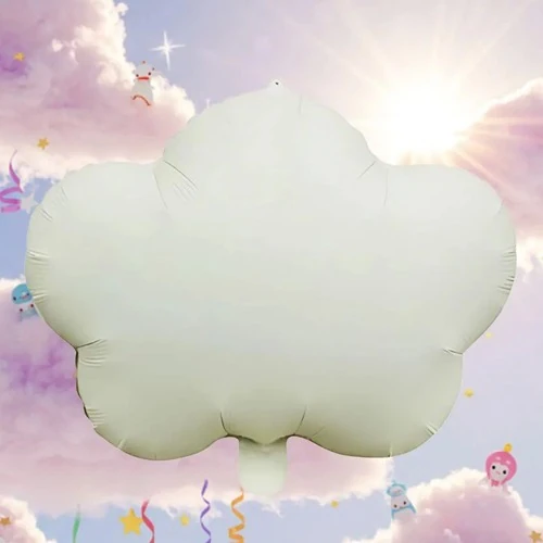 Krem Bulut Folyo Balon 70*63 cm