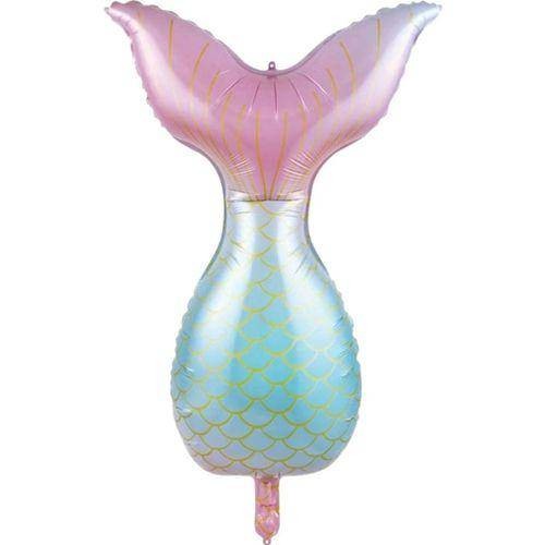 Deniz Kızı Kuyruk Folyo Balon 85*52 cm