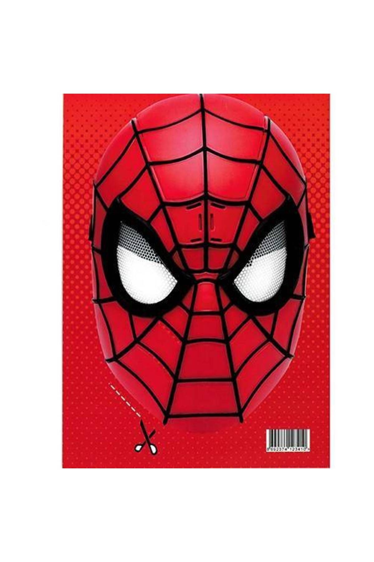 Spiderman Boyama Kitabı Sticker Hediyeli