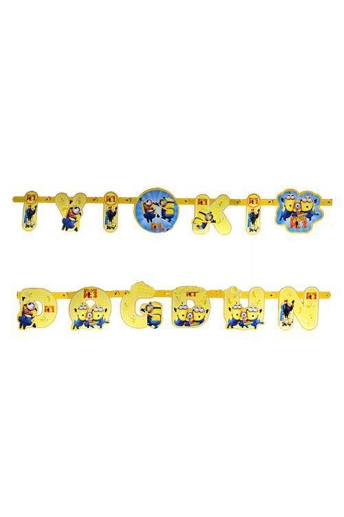Minions İyi ki Doğdun Yazısı (2 m.)