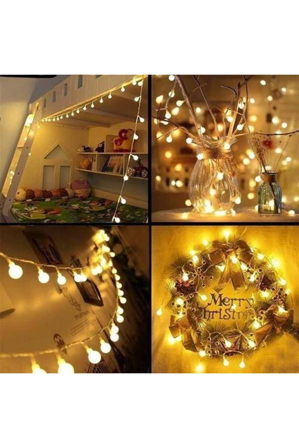 5 Metre Top Led Işık Eklemeli Fişli Gün Işığı