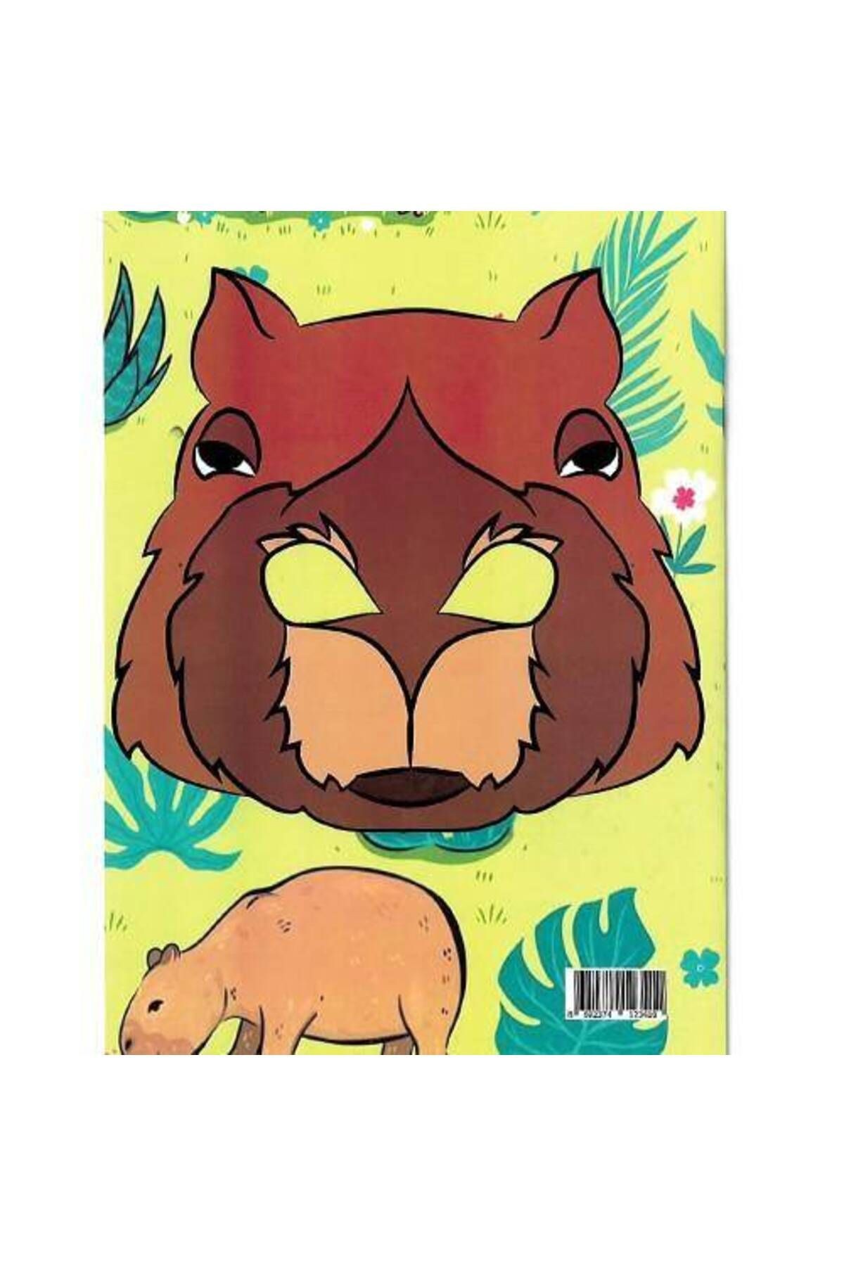 Stickerlı Kapibara Boyama Kitabı (16 SAYFA)