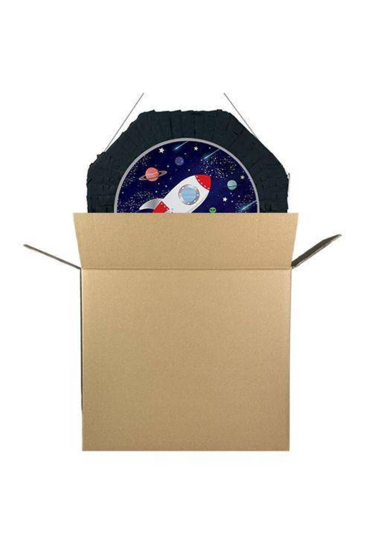 Uzay Pinyata 42 Cm + Sopası