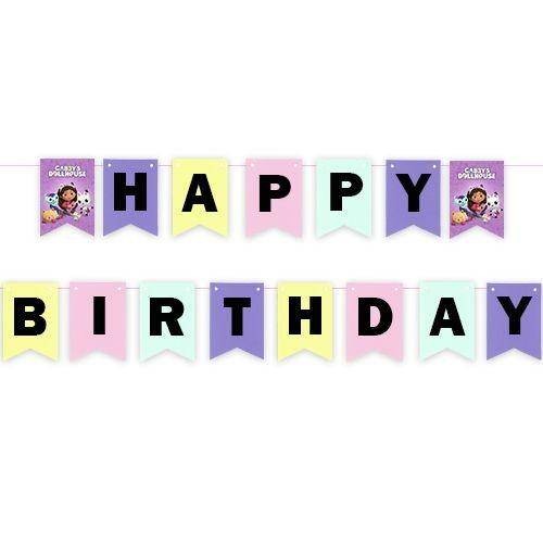 Gabby Happy Birthday Yazısı 220 cm