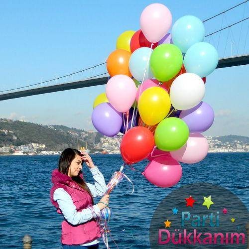 Sevgiliye Uçan Balon Sürprizi 33 Adet MAĞAZADAN
