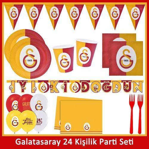 Galatasaray 24 Kişilik Ekonomik Full Parti Seti