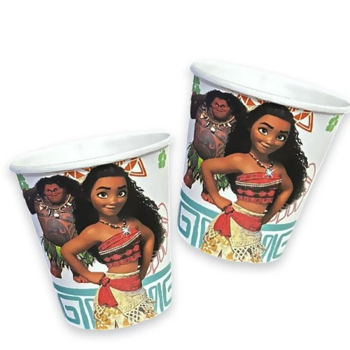 Moana 8'li Karton Bardak