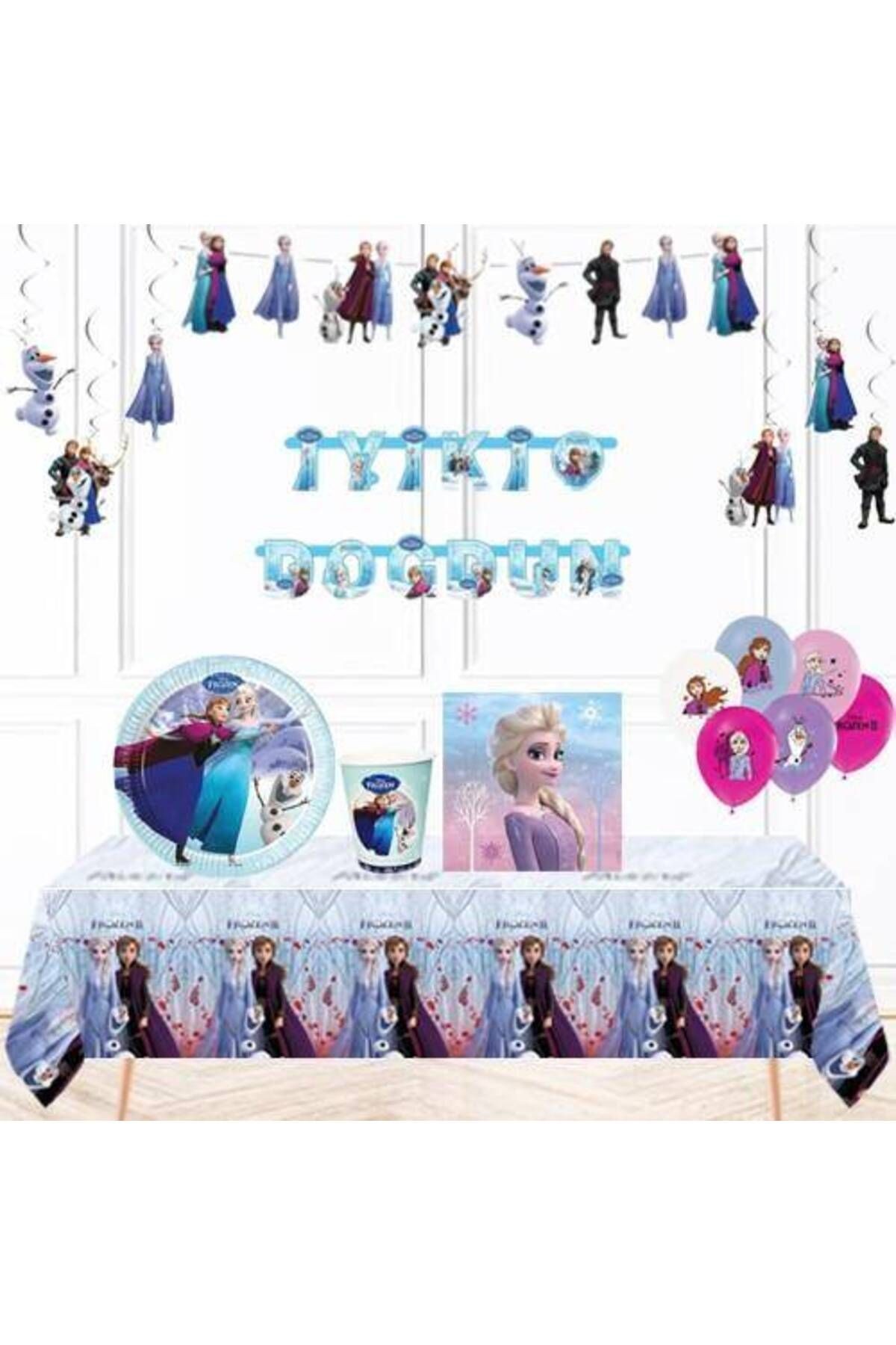 Frozen 2 Parti Seti 8 Kişilik