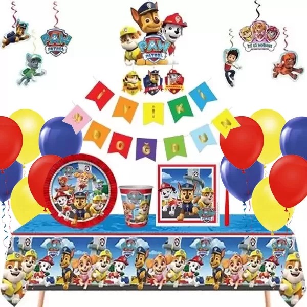 Paw Patrol Refresh Parti Seti 16 Kişilik