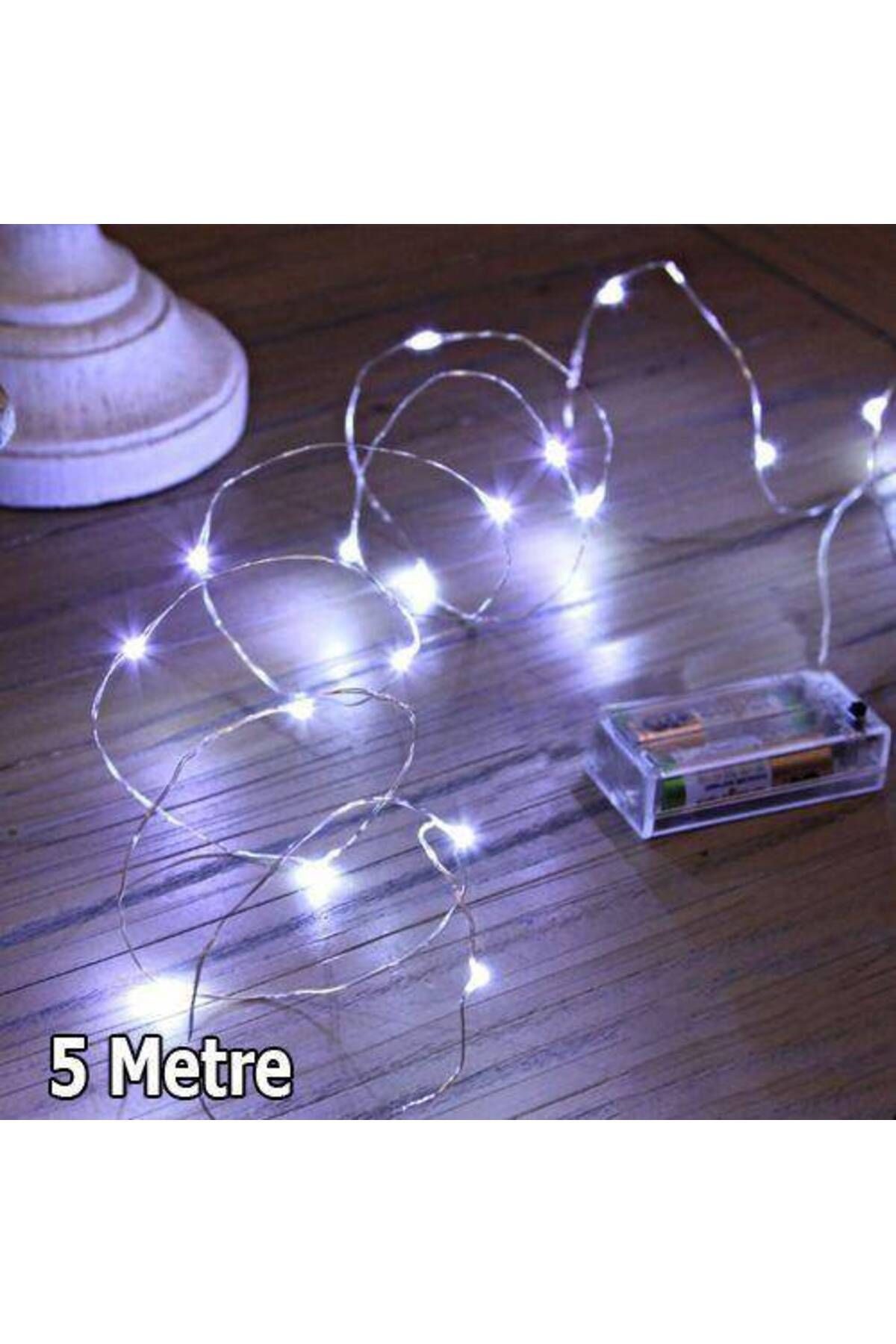 5 Metre Beyaz Peri Led Işık