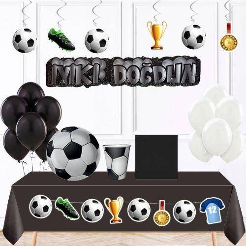 Futbol Doğum Günü Parti Seti 8 Kişilik