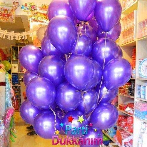 Uçan Balon Mor MAĞAZADAN 35 Adet
