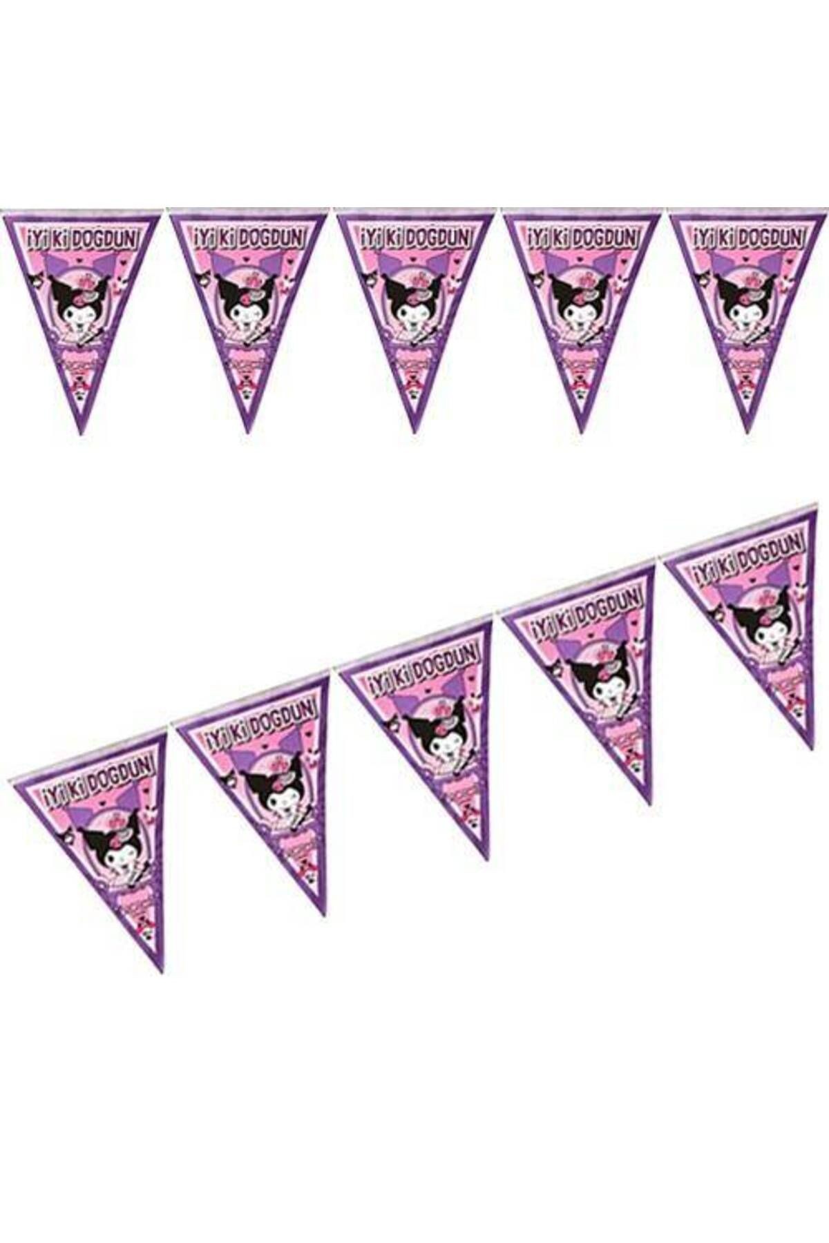 Kuromi Flama Bayrak 2 Metre