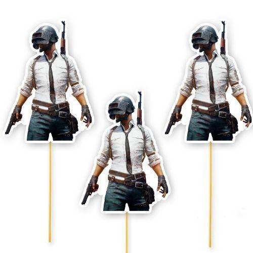 PUBG Çubuklu Parti Aksesuarı 6 Adet