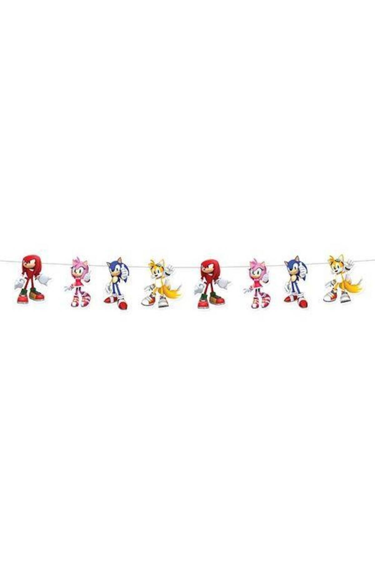 Sonic Boom Dekoratif Banner 150x18 Cm