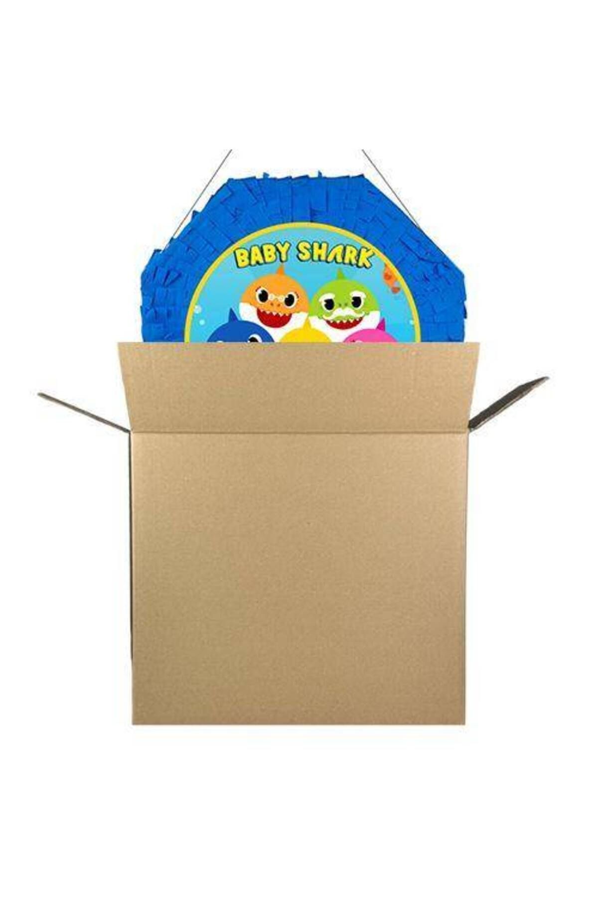 Baby Shark Pinyata 42 cm + Sopası