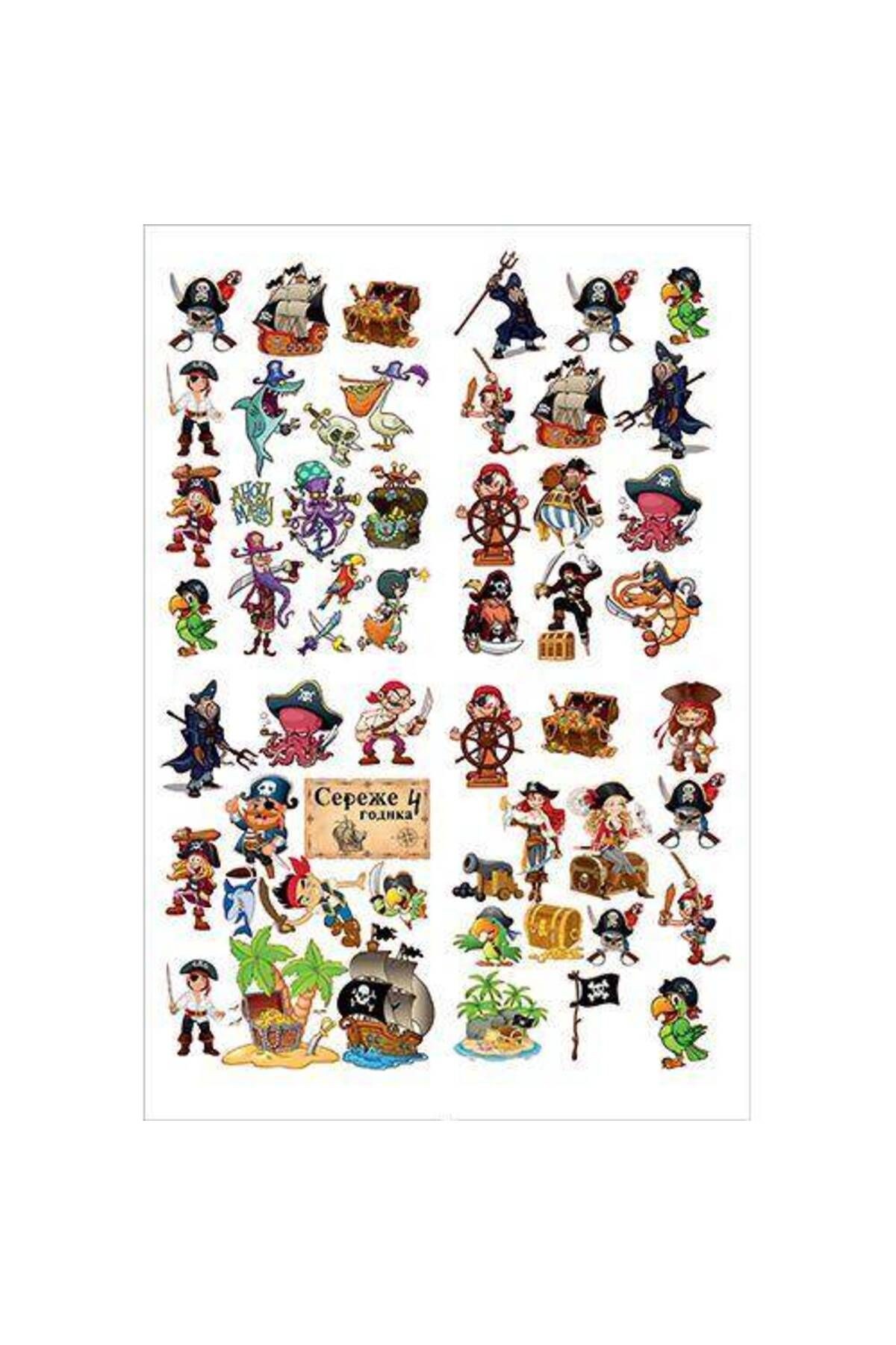 Korsan Sticker 33*48 cm