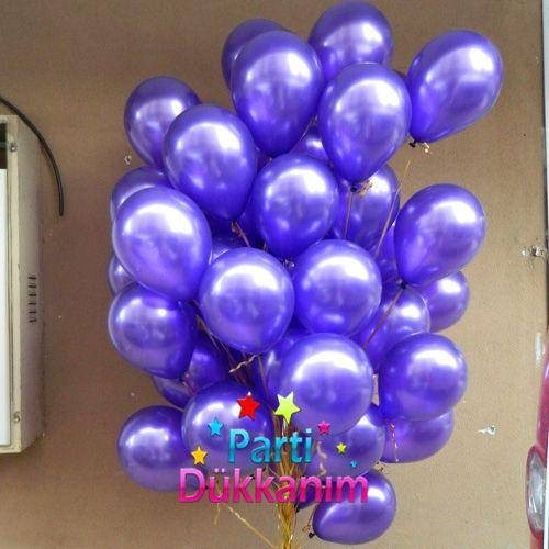 Uçan Balon Mor MAĞAZADAN 35 Adet