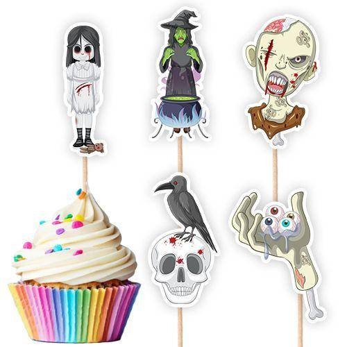 Korkunç Halloween 10'lu Şekilli Kürdan