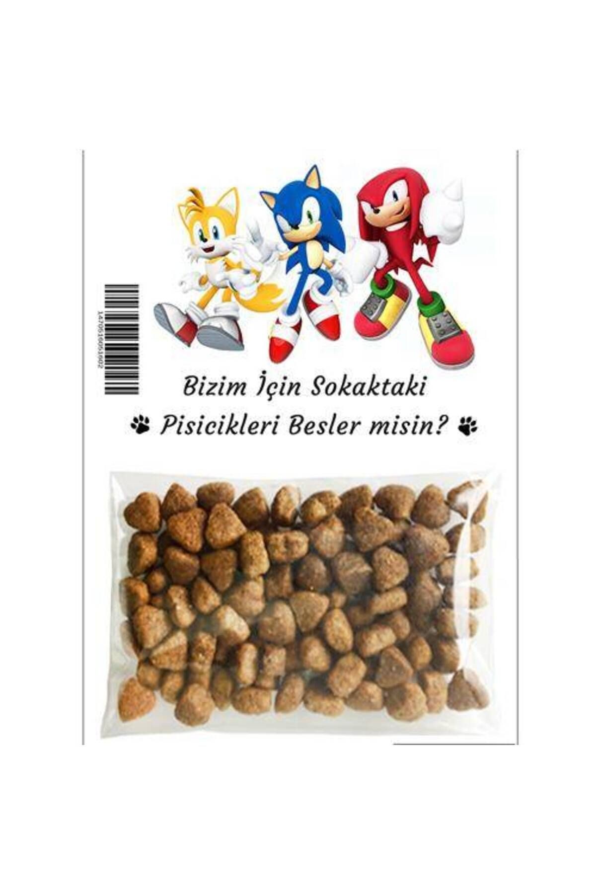 Sonic Hediyelik Kedi Maması 5 Adet