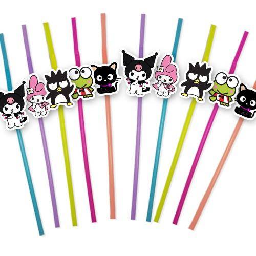 Kuromi 10'lu Artistik Pipet