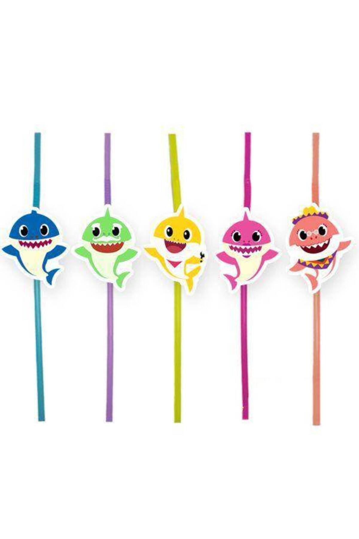Baby Shark Artistik Pipet (10 ADET)