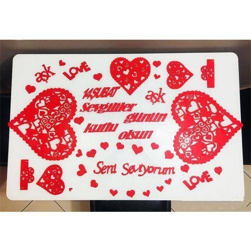 14 Şubat Sevgililer Günü Keçe Set