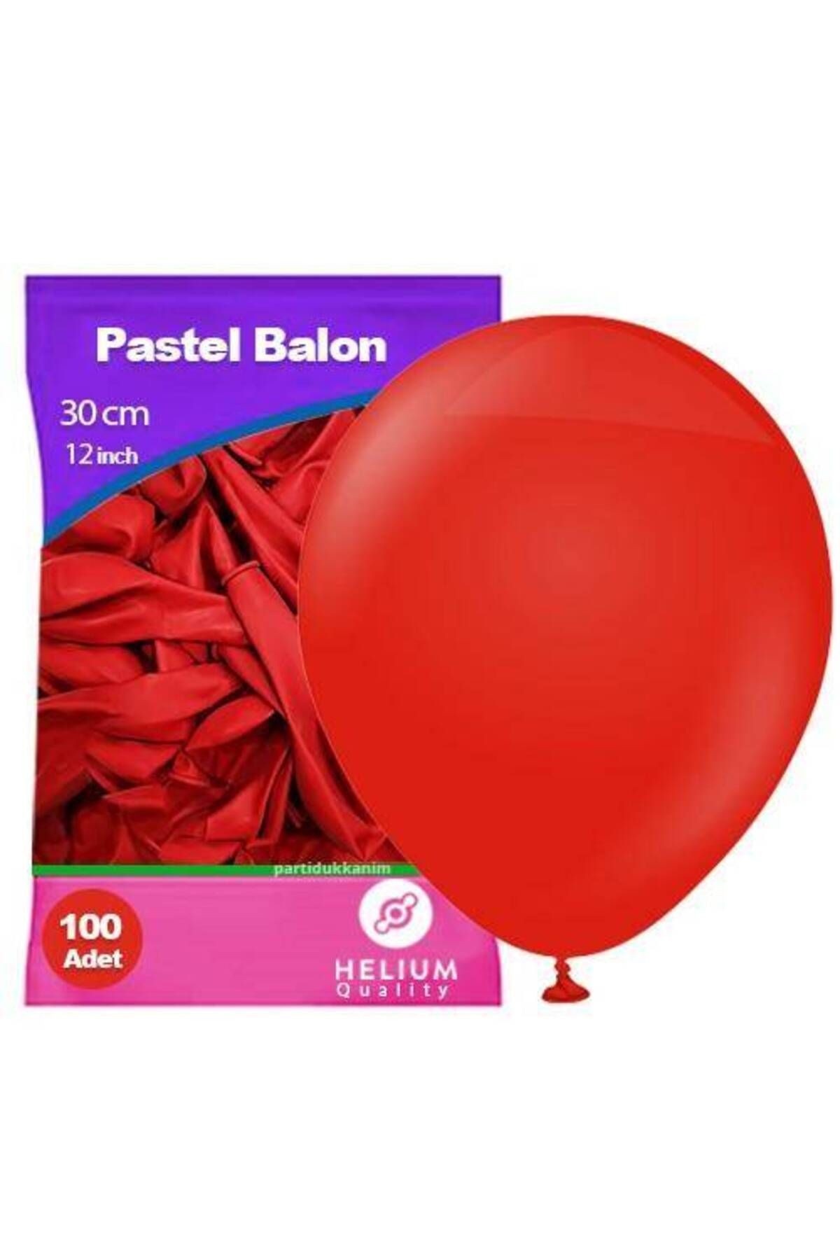 Kırmızı Balon 100 Adet