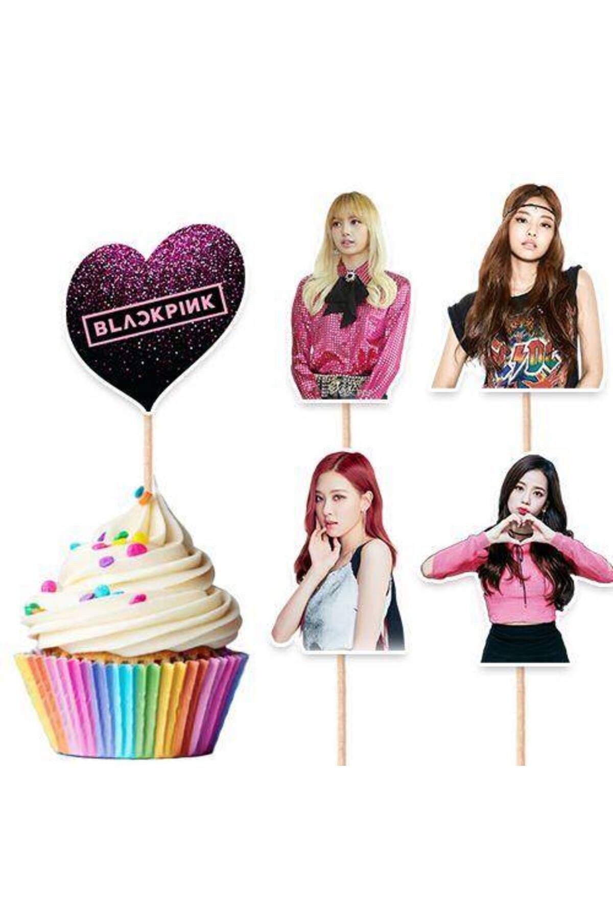Black Pink Şekilli Kürdan 10 Adet