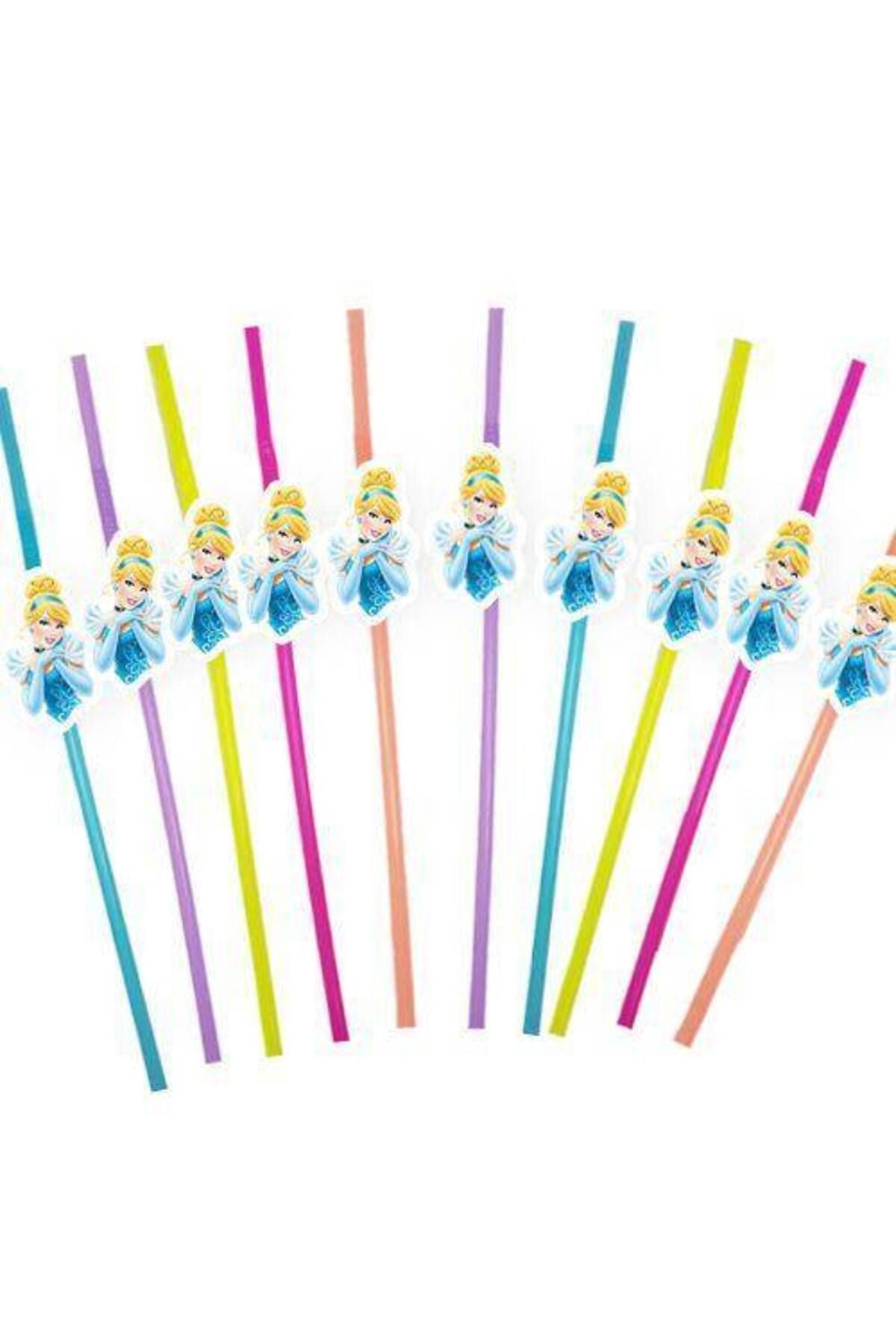 Prenses Sindirella Artistik Pipet 10 Adet