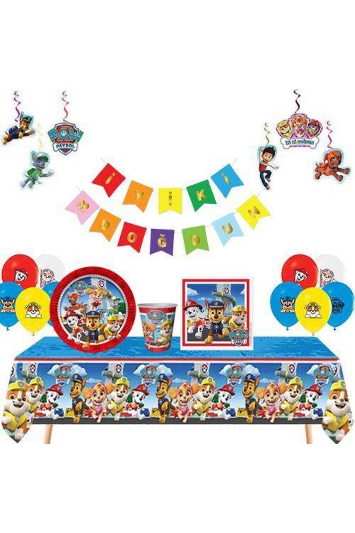 Paw Patrol Refresh Parti Seti 8 Kişilik