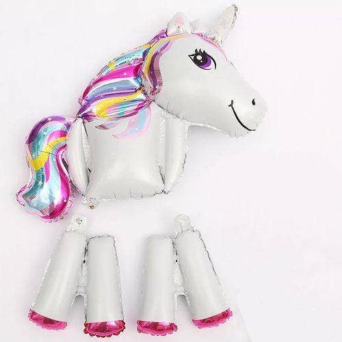 Unicorn Ayaklı Folyo Balon Küçük 55*55 cm