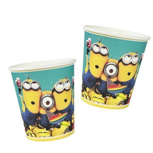 Minions Karton Bardak (8 Adet)